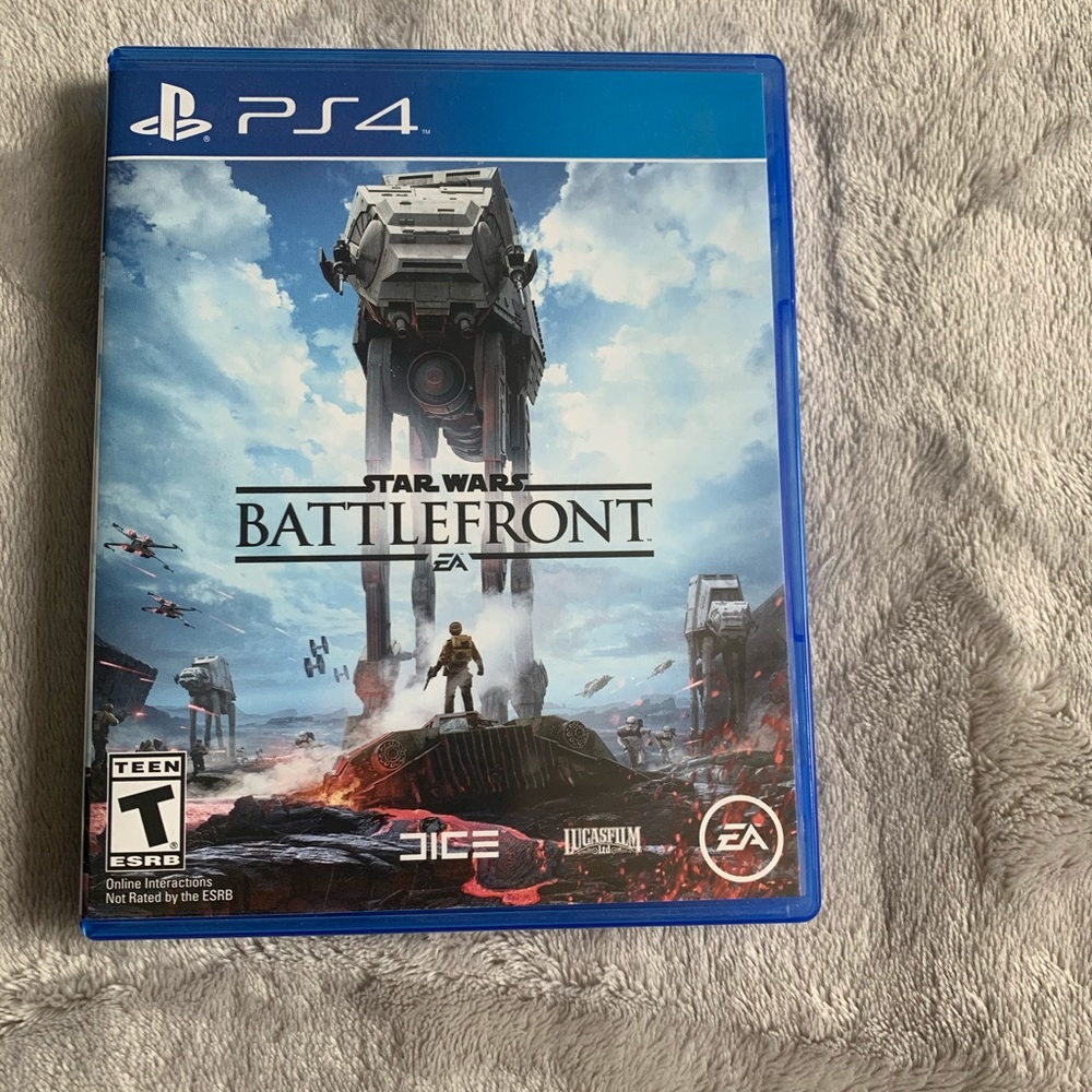 PS4 Star Wars battlefront video game